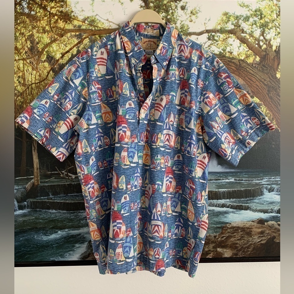 Vintage Reyn Spooner 50th Golden Anniversary Limited Issue 1956-2006 Shirt XL